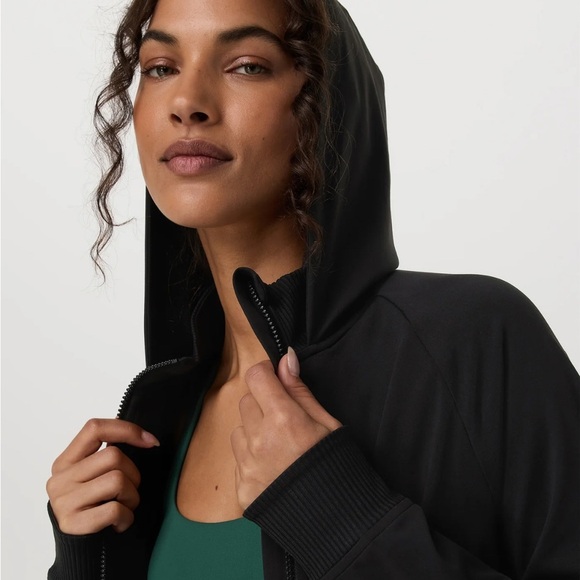 NWT Vuori Daily Jacket Black XS  Zip-Up Hoodie - Picture 5 of 6